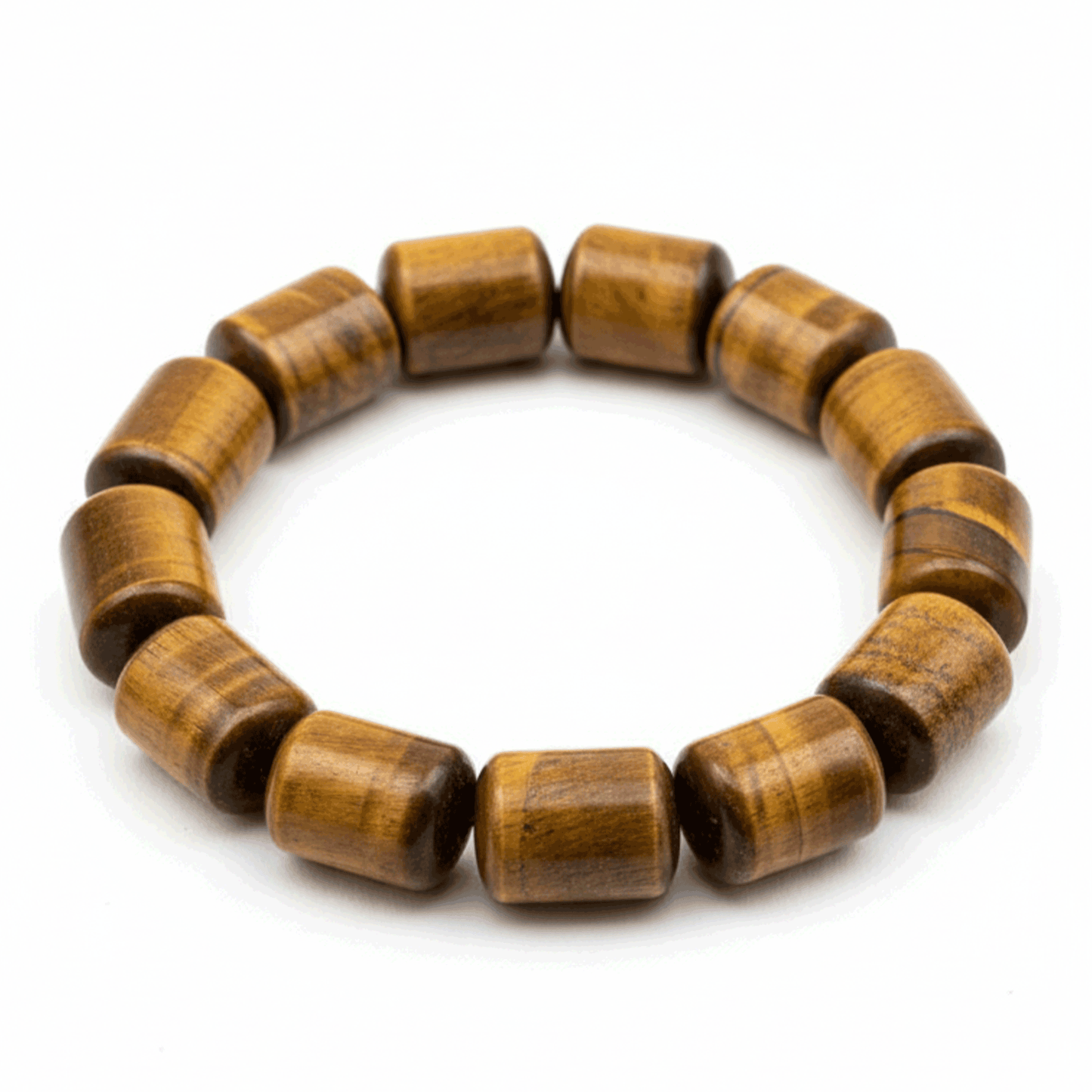 צמיד טבעי חרוזים מעץ נדיר