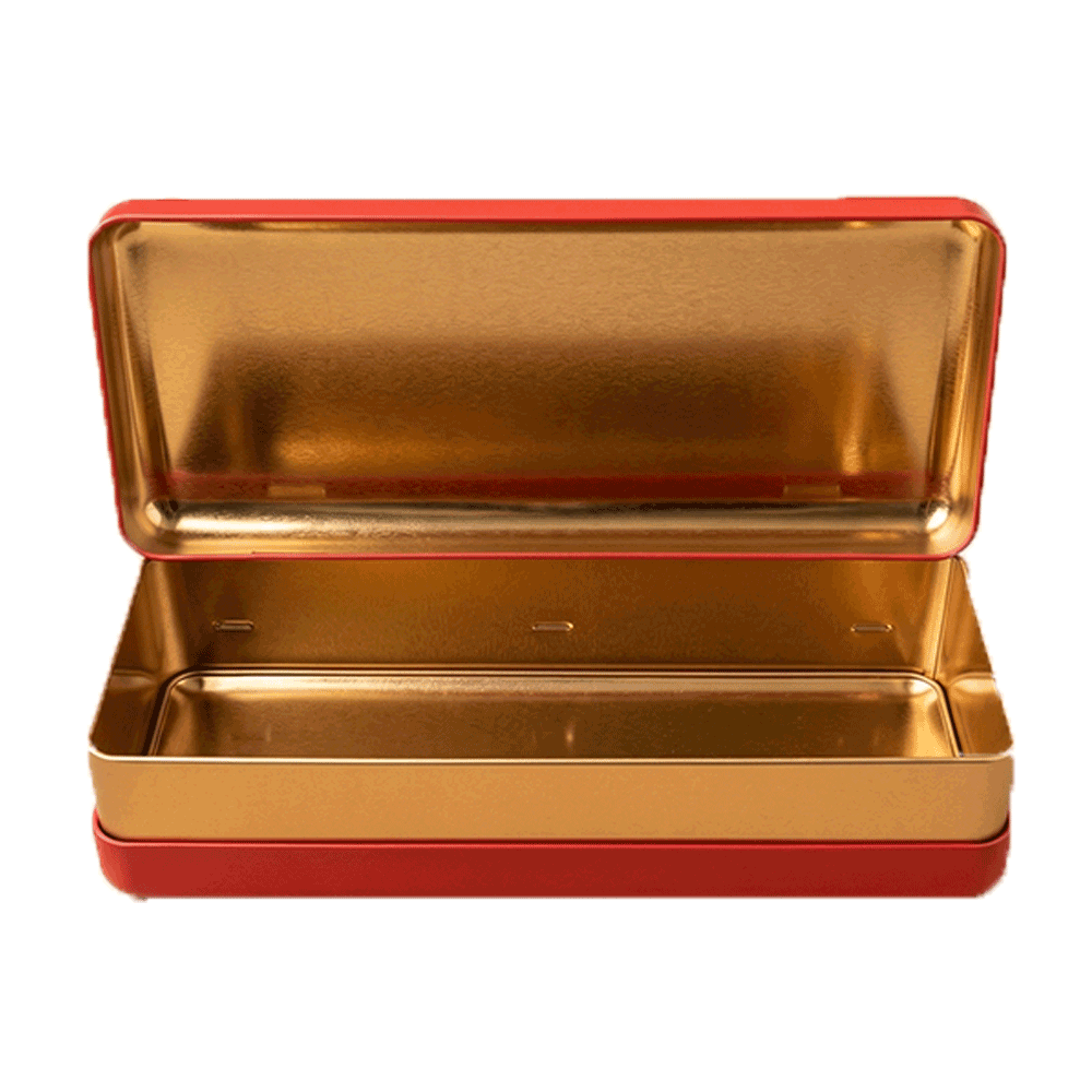 קופסת פח מלבנית פרימיום – 30x12x7.5 ס"מ